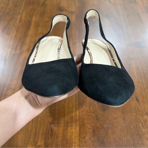 Botkier Shayla Block Heel Snake Slingback Pump Sandal Size 10 - Picture 4 of 9